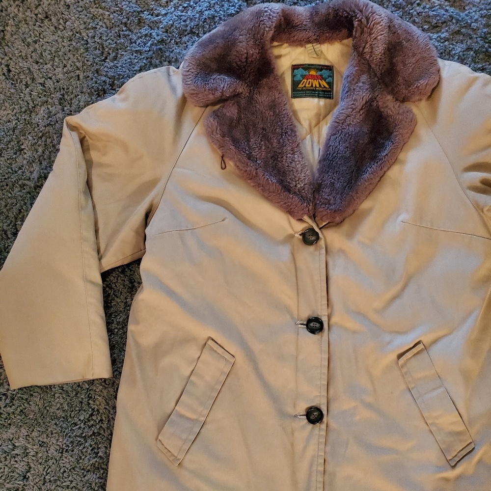 Vintage Eddie Bauer Goose Down Winter Jacket sz L